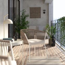 Scaun Ikea Segeron (Alb/Bej/Froson/Duvholmen Bej) Thumb