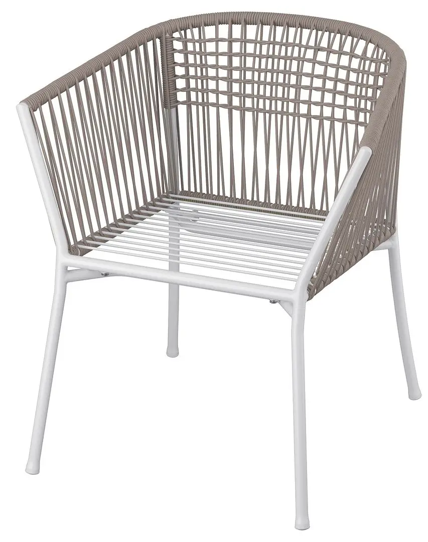 Стул Ikea Segeron (Белый/Бежевый)