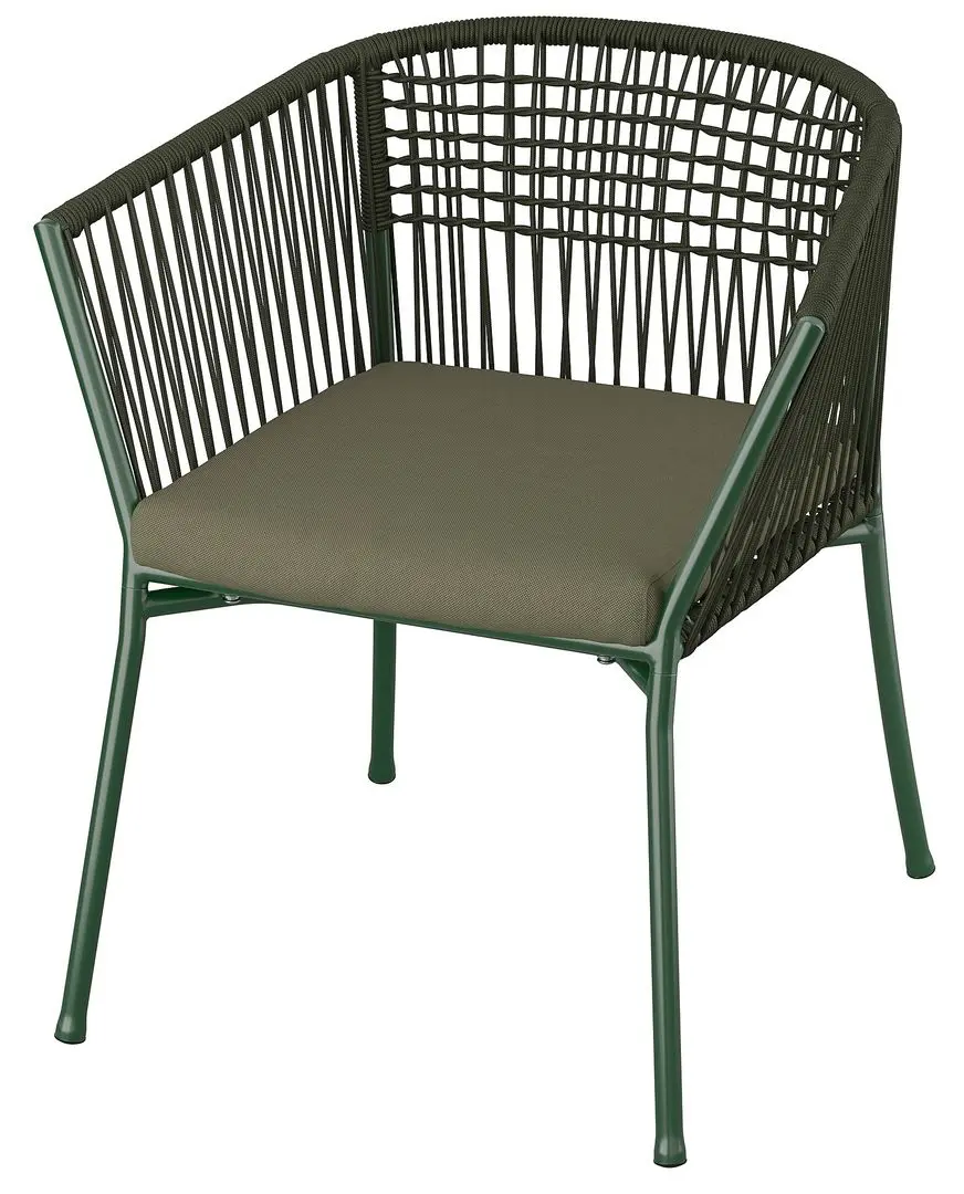 Стул Ikea Segeron (Темно-зеленый/Фросон/Дувхольмен Темно-бежево-зеленый)