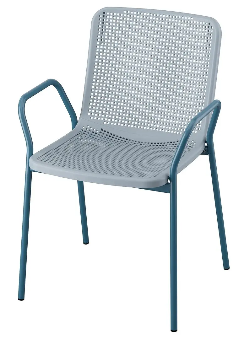 Scaun Ikea Torparo (Gri Deschis-Bleu)