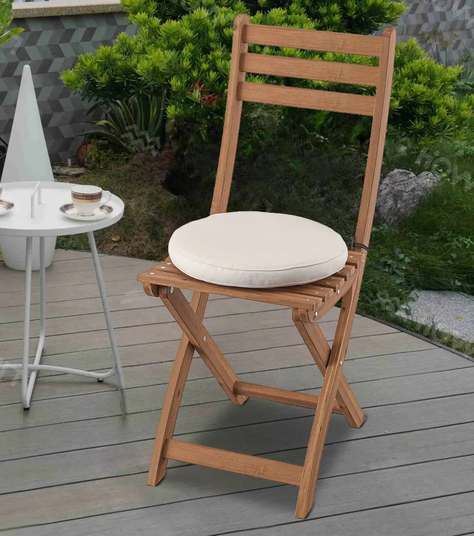 Стул складной Ikea Askholmen/Froson/Duvholmen (Темно-Коричневый/Бежевый)