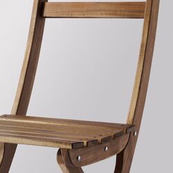 Scaun pliant Ikea Askholmen (Maro Inchis) Thumb