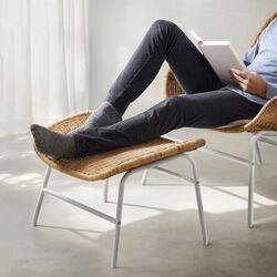 Tabureta Ikea Fryksas 69x44x47 (Natural) Thumb