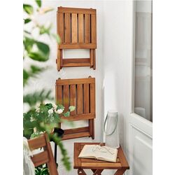 Taburet pliabil Ikea Nammaro 37x45 (Maro Deschis Vopsit) Thumb