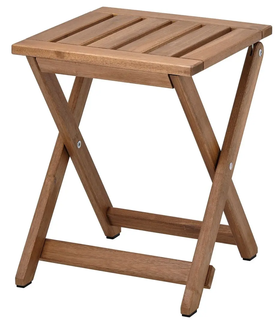 Taburet pliabil Ikea Nammaro 37x45 (Maro Deschis Vopsit)