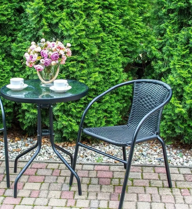 Садовый стул Jumi Bistro OM-291850 (Black)