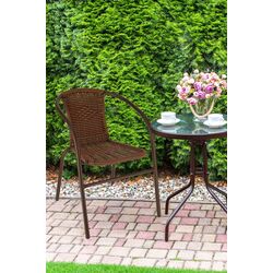 Scaun de gradina Jumi Bistro OM-991811 (Brown) Thumb