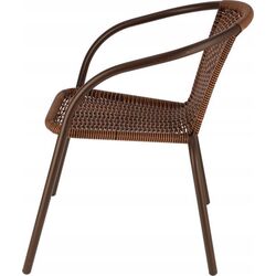 Scaun de gradina Jumi Bistro OM-991811 (Brown) Thumb