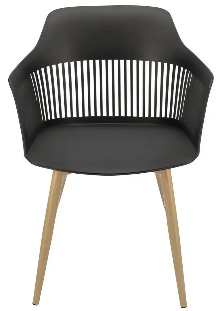 Scaun de gradina Jumi Cornido (Black/Natural)