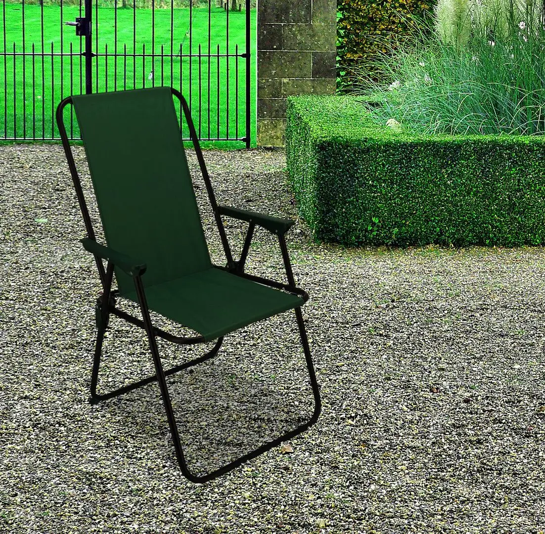 Scaun pliant Jumi OM-860698 (Green/Black)