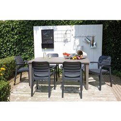 Scaun de gradina Keter Tisara (Grey) Thumb