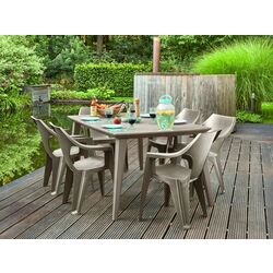 Стул Keter Dante Low Back (Cappuccino) Thumb