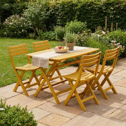 Set scaune de gradina Koopman 1022492 (Beige) Thumb