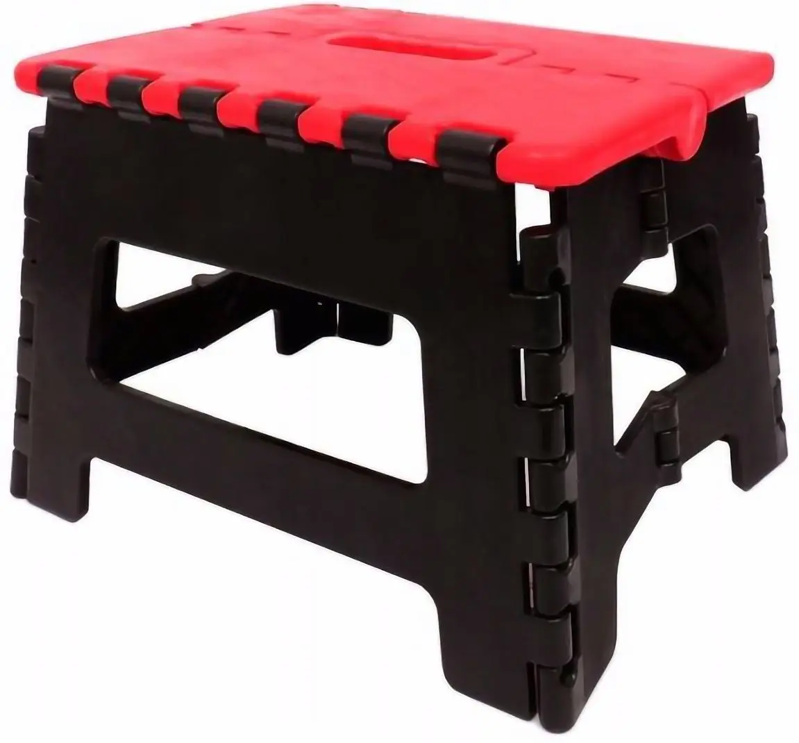 Taburet pliabil Kraft&Dele Professional KD10749 (Black/Red) - 2