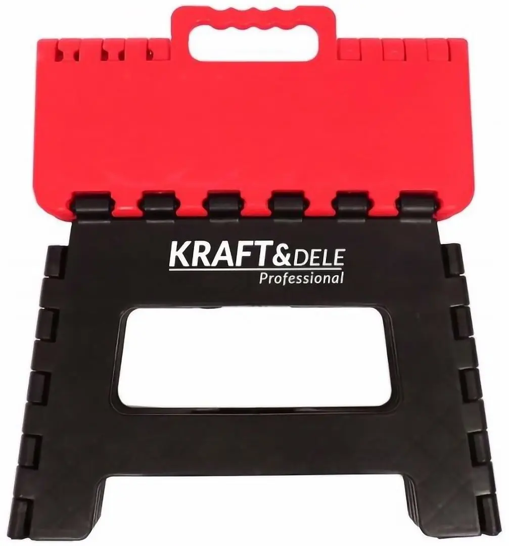 Taburet pliabil Kraft&Dele Professional KD10749 (Black/Red) - 5