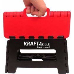 Taburet pliabil Kraft&Dele Professional KD10749 (Black/Red) Thumb