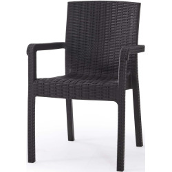 Scaun de gradina Magnusplus Vector (Brown) Thumb