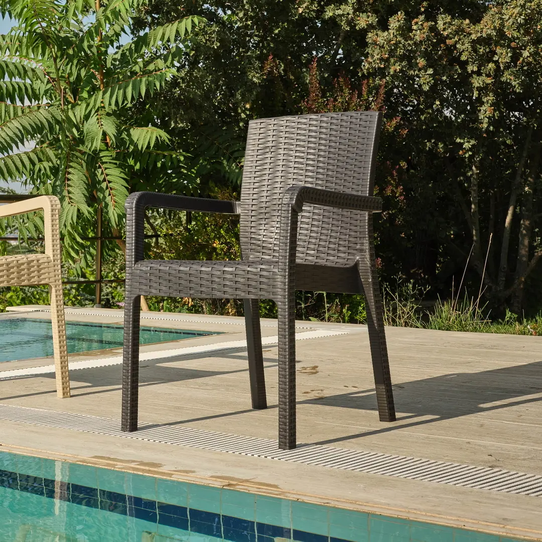 Scaun de gradina Magnusplus Vector (Brown)