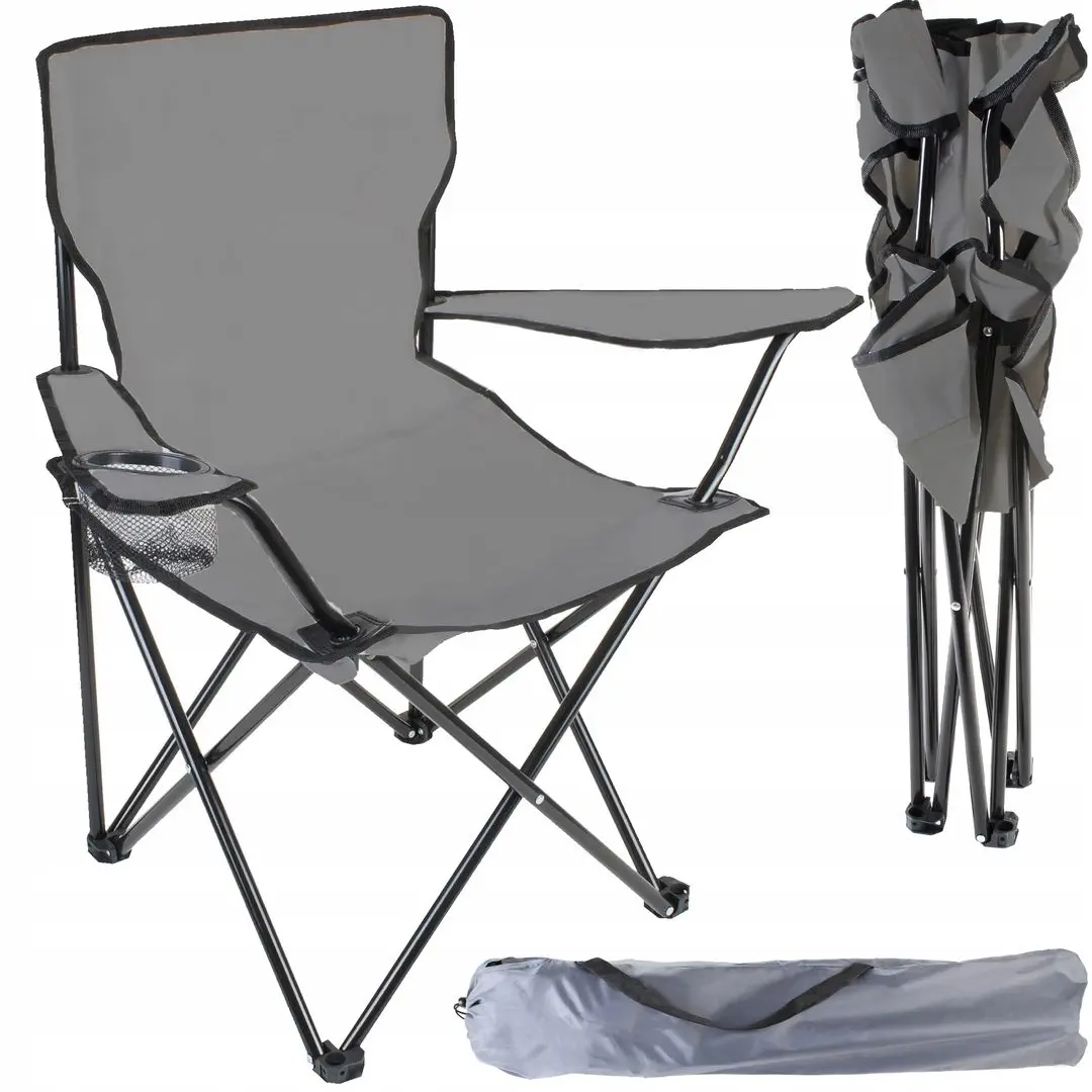 Scaun pliabil Malatec 0071 (Grey) - 4