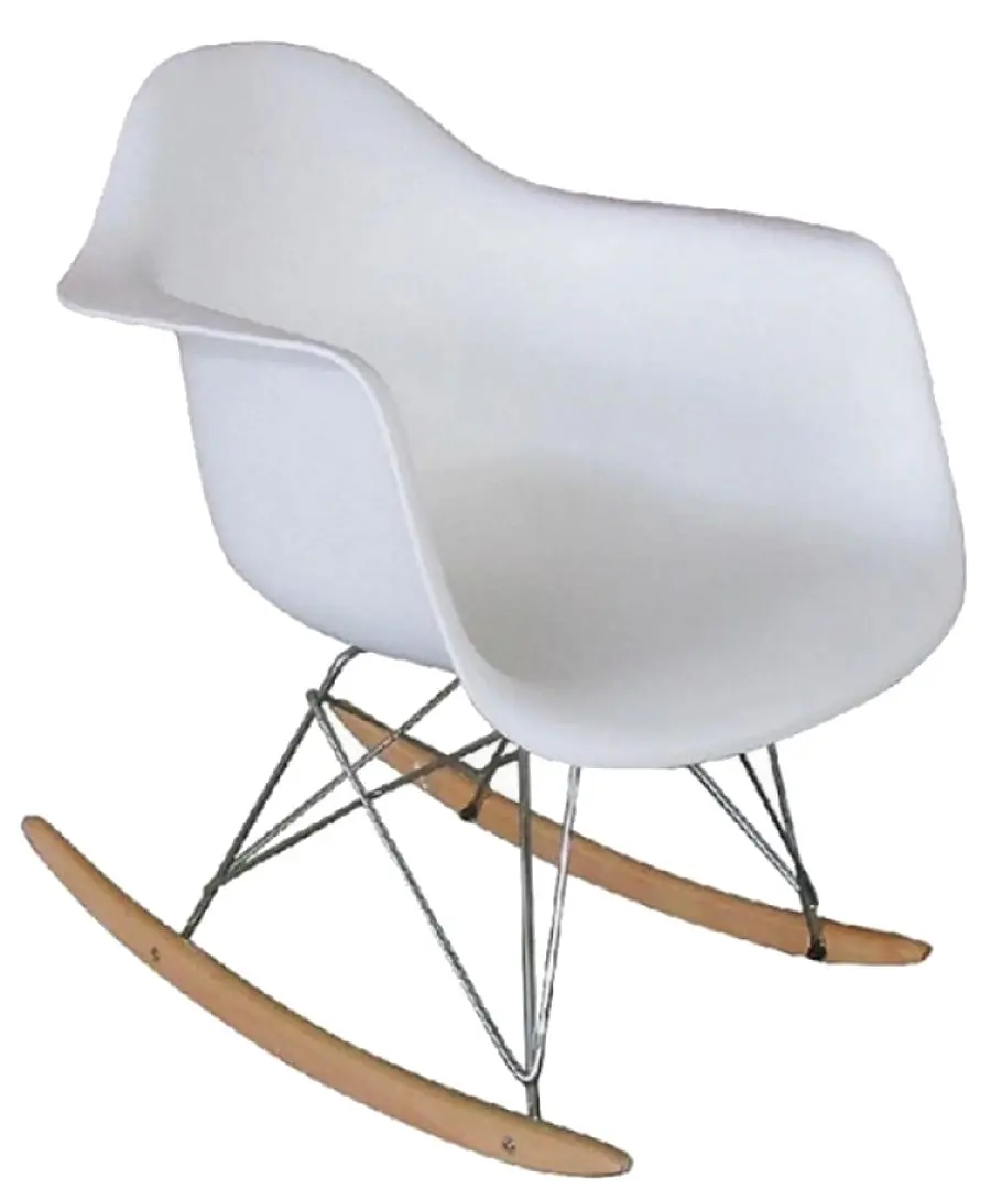 Кресло-качалка Mobhaus Bedver (White/Beech)