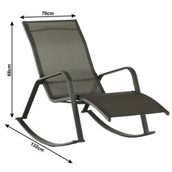 Кресло-качалка Mobhaus Elvio (Gray) Thumb