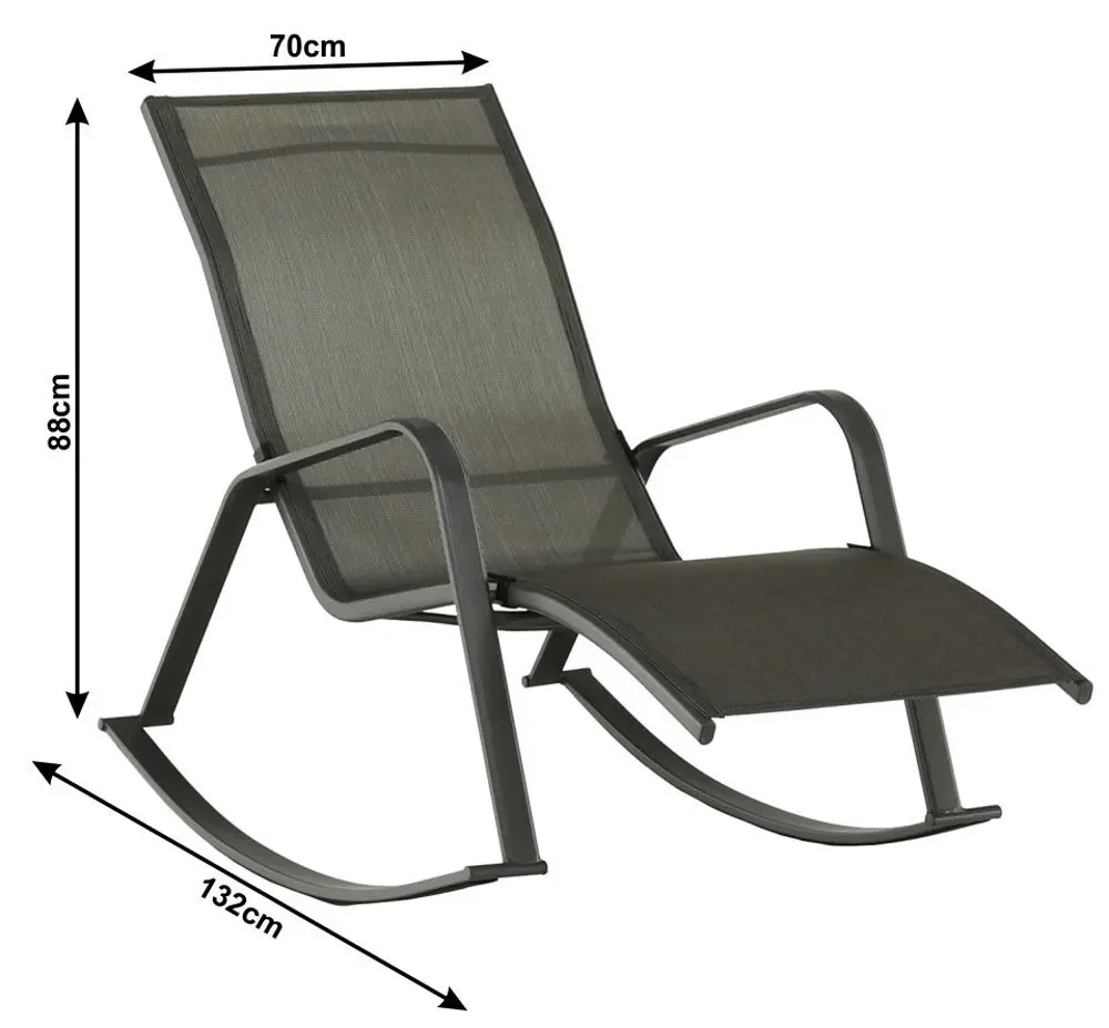 Кресло-качалка Mobhaus Elvio (Gray)