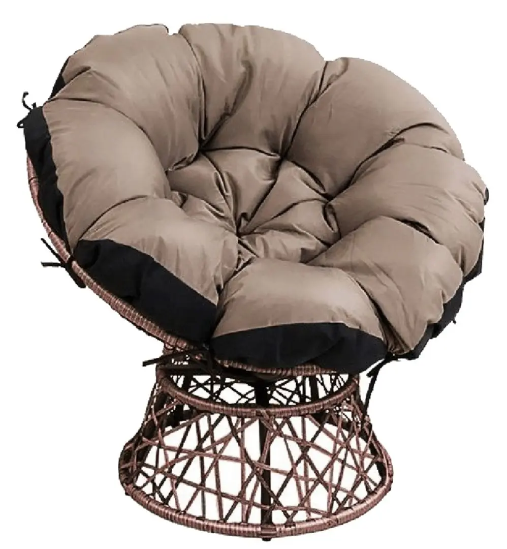 Кресло Mobhaus Triss (Brown/Black/Beige)