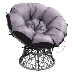 Кресло Mobhaus Triss (Gray/Black) Thumb