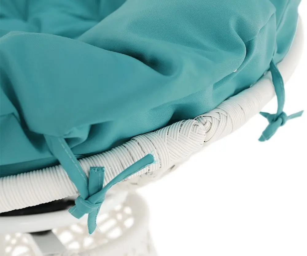 Кресло Mobhaus Triss (White/Petrol Blue) - 7