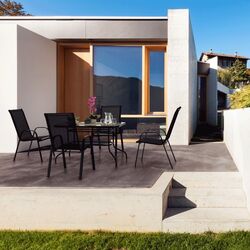 Садовый стул Mobhaus Aldera (Dark Gray/Black) Thumb