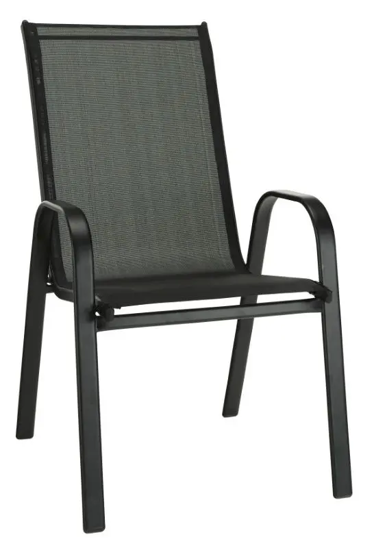 Садовый стул Mobhaus Aldera (Dark Gray/Black)