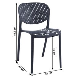 Scaun Mobhaus Fedra New (Black) Thumb