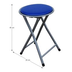 Taburet pliabil Mobhaus Irma (Blue) Thumb