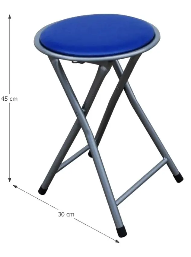 Taburet pliabil Mobhaus Irma (Blue)