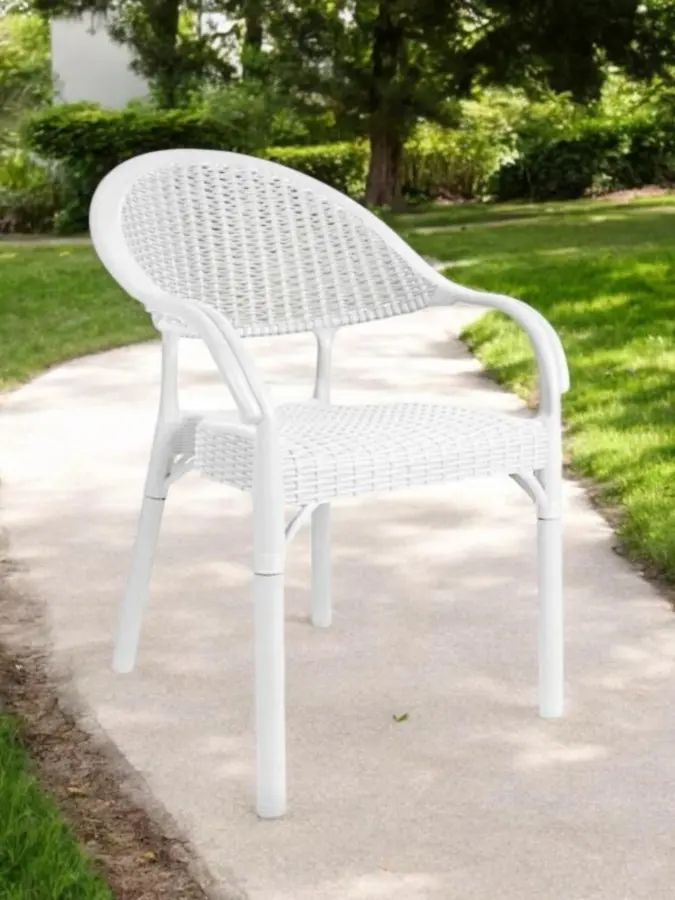 Scaun Mobiland Bamboo (White) - 2