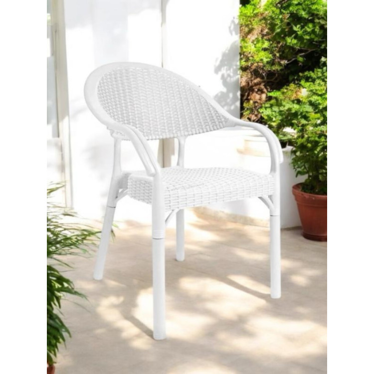 Scaun Mobiland Bamboo (White)