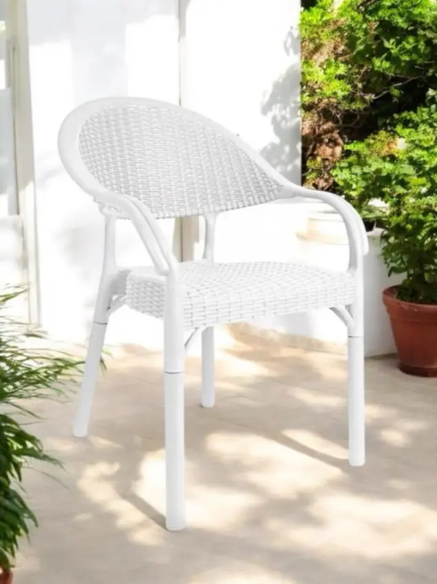 Scaun Mobiland Bamboo (White)