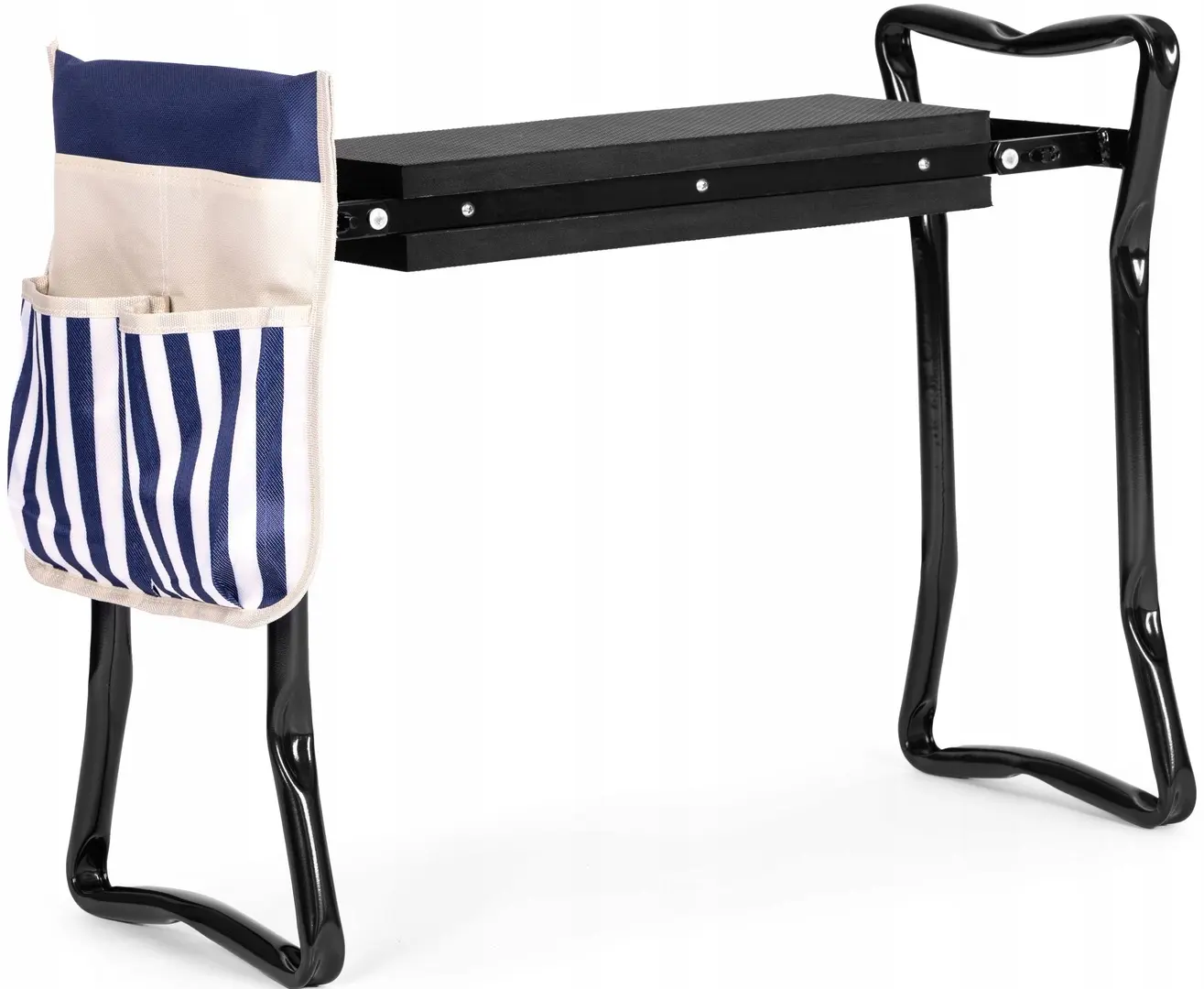 Taburet pliabil 3in1 MultiGarden SC-002BL (Black/Blue)