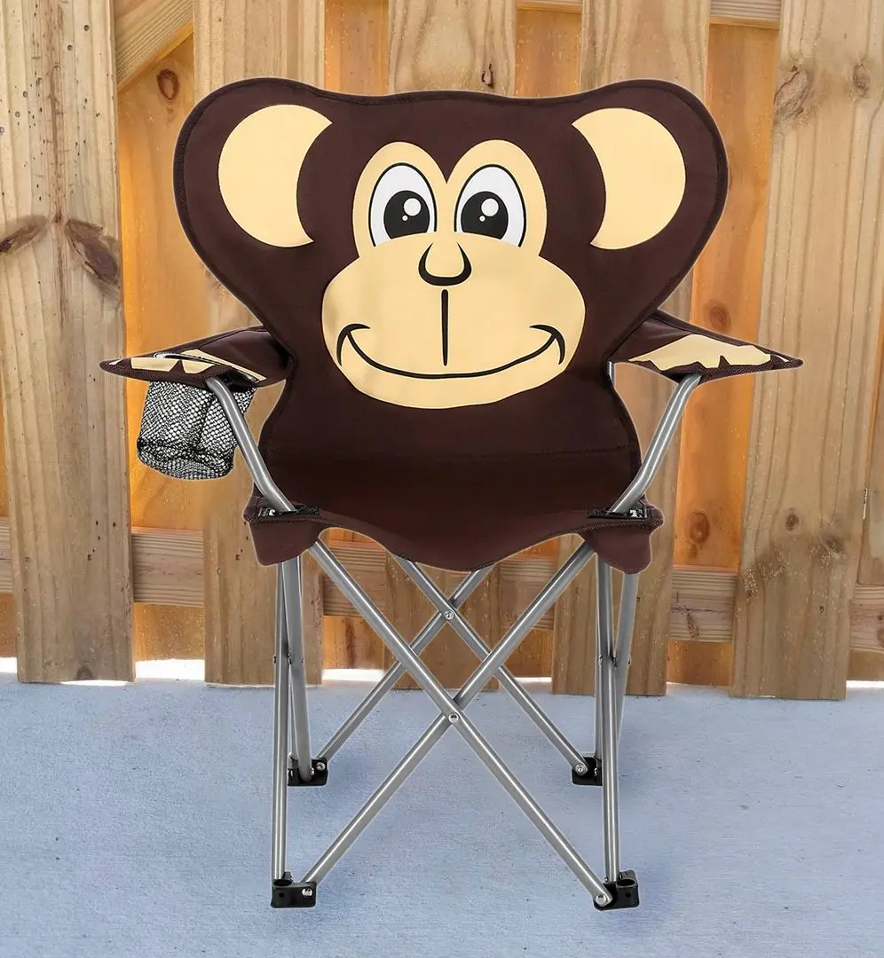 Scaun pliabil Nils Camp Monkey NC3029 (Brown)