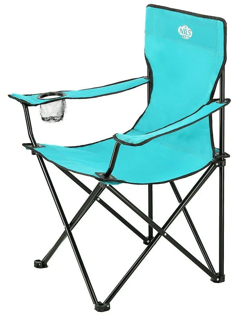 Scaun pliabil Nils Camp NC 3044 (Blue)