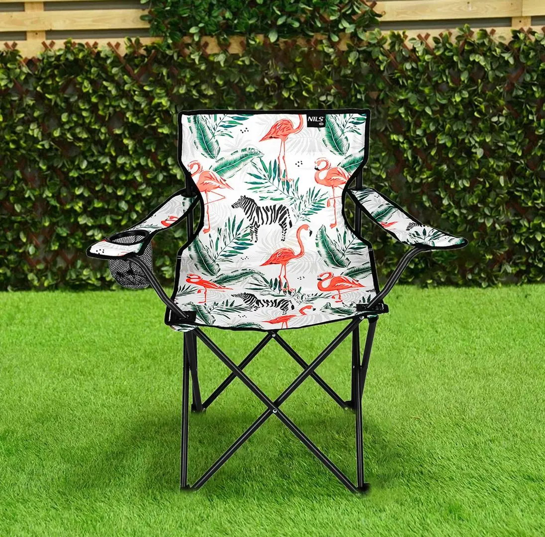 Scaun pliabil Nils Camp NC1625 (Flamingo)