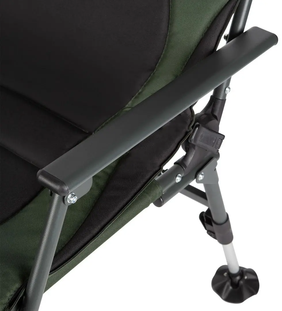 Складной стул Nils Camp NC1801 (Dark Green/Grey)