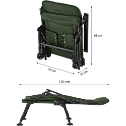 Scaun pliabil Nils Camp NC2702 (Green) Thumb