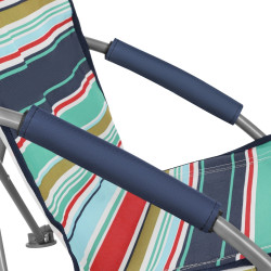 Scaun pliabil Nils Camp NC3035 (Blue/Red) Thumb