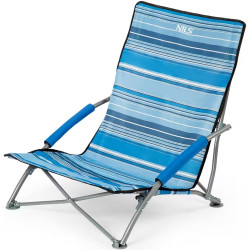 Складной стул Nils Camp NC3035 (Blue/White) Thumb
