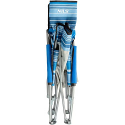 Складной стул Nils Camp NC3035 (Blue/White) Thumb