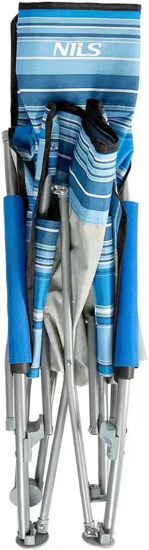 Складной стул Nils Camp NC3035 (Blue/White) - 5