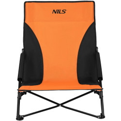 Scaun pliabil Nils Camp NC3035 (Orange/Black) Thumb