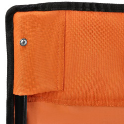 Scaun pliabil Nils Camp NC3035 (Orange/Black) Thumb