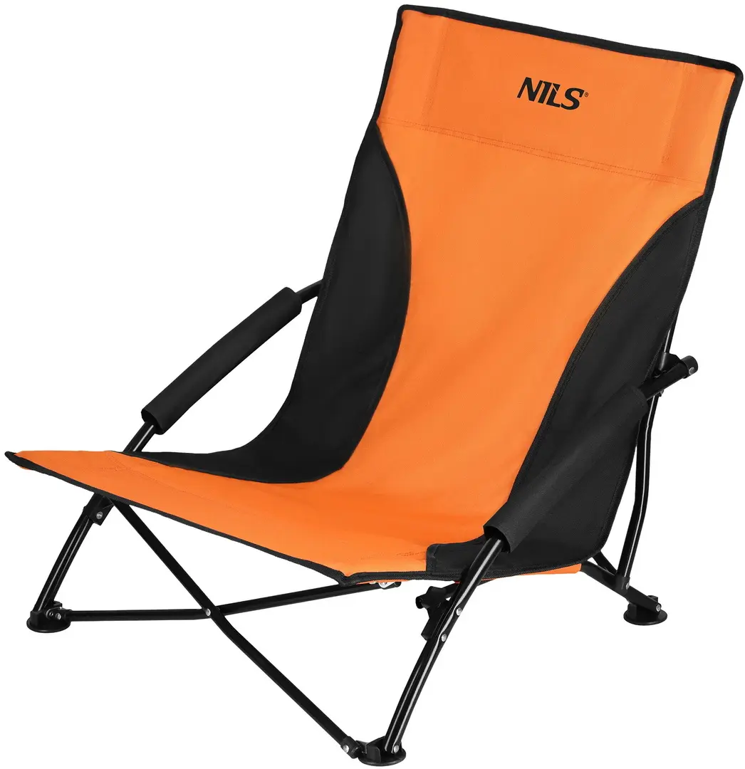 Scaun pliabil Nils Camp NC3035 (Orange/Black)